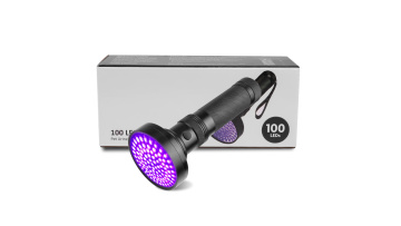 Ultraviolet Detector Purple flashlight 100 395 LED UV Flashlight Professional Black Light Pet Urine Detector for Dog/Cat1