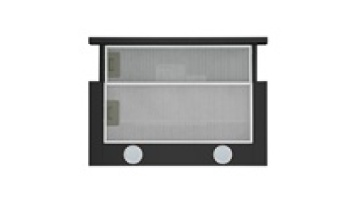 Factory price  60cm China Supplier Matt Black Under-Cabinet Range Hood Cooker Hood Gesture Control Exhaust Chimney1