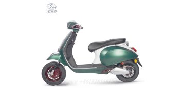 Motorcycle Electric Adult Big Vespa Fast Electric Motorcycle 2000W Tesla CKD With Disk Brake Electric Moped Scooter TSL Bicycle1