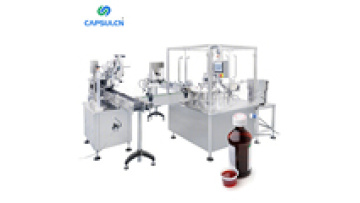 New Design Wine Spray Mineral Water Alcohol Bottle Quantitative Filling Machine Automatic Oral Liquid Filling Labeling Machine1