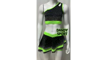 Girls crop cheer uniforms