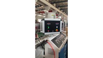 PVC single wall corrugated pipe machine