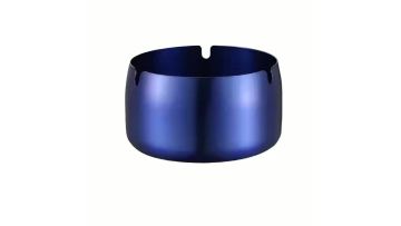 Durable Stainless Steel Ashtray for Home and Office
