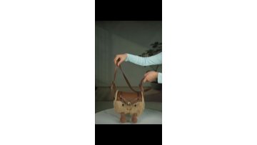 Plush Lindy bag