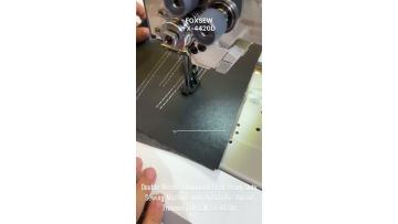 Double Needle Heavy Duty Leather Sewing Machine