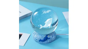 Shimmering Crystal Ball Night Light for Home Decor1
