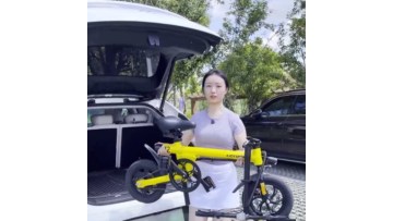 How To Put LF12 Folding Ebike Into A Small Car 