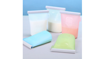 Customised Baby BPA Free Reusable Silicone Cooler Breastmilk Food Bag Breast Milk Silicone Storage Bag1