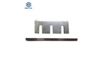 Plastic Waste Material Shredder Machine Blades Double Shaft Crusher Blade1