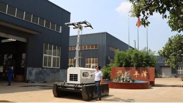 Hydraulic lifting mast