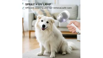 UV Spray Pet Grooming Hair Removal Brush for Dogs/Cats with Detachable Handle1
