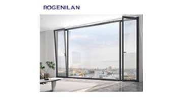 Modern Popular Bay Window 3 Panel Triple Aluminum Casement Window Design1