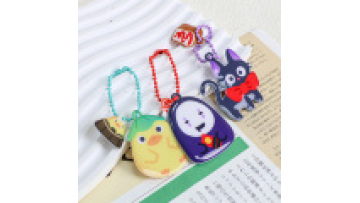 Custom Soft Pvc Puffy Keychain Custom logo Sponge Keychain Custom Pvc Puffy Keychain Cartoon1