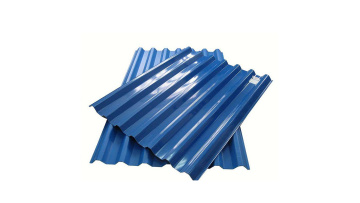 Red corrugated board