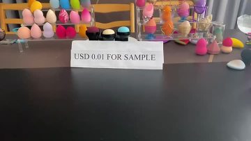 Latex Free Beauty Make Up Sponge Egg