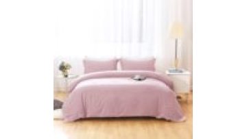 100% Bamboo Solid Color Customized Bedding Set Bed Sheet Set Soft And Breathable1