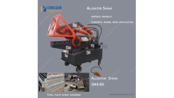 Q43-Steel Scrap Alligator Shear Machine-YMSRECYCLING