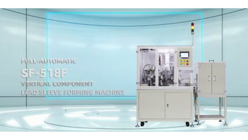 SF-518F Vertical Component Lead Sleeve Machine