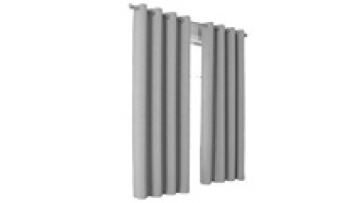 Luxury Home Hotel Grey Pure Color Cream Living Room Blackout Curtains For Windows1