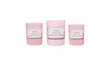 New Arrivals Empty Large 6oz 8oz 10oz 14oz White Brown Candle Jars with Wooden Lid Jars with Lid1