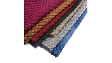 Recycled Spandex Polyester Sandwich Knit 370GSM Plain Metallic Jacquard Fabric for Women Garment Overcoat1