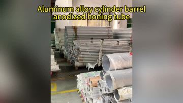 Aluminum alloy cylinder barrelanodized honing tube