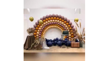 wholesale happy birthday with alphabet boy or girl balloons garland arch kit party decorations supplier1