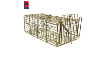 Friendly catching cage pest control steel wire mesh live wild animal trap cage for sale1