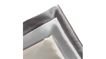 New Arrival 100 Polyester Fabric Satin Fabric Darkgray Silver Grey Lustrous For Garment1