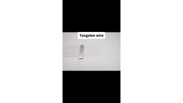 Tungsten alloy wire needle