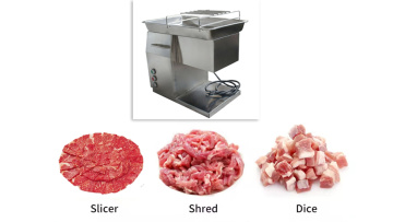Small meat cutting machine