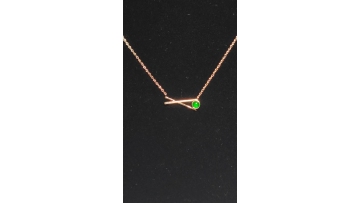 OEM Fashion High Level Quality Natural Jadeite Jade 18K Gold Pure Green Color Icy Jadeite Pendant Charms1