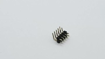 2.54mm Pitch Dual Row Right Angle Brass Pin Header