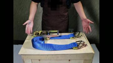 Ratchet Strap With Swan Hook