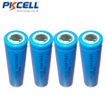 4x PKCELL Lifepo4 3.2V 14500 Rechargeable Lithium ion Battery AA 600MAH IFR14500 for Solar Panel Light, Tooth Brush, Shaver