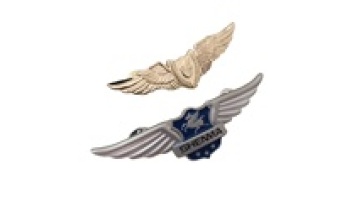 Custom Metal Airline Pilot Wings Pin1