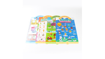 Scholars Educational Posters Learning Materials Alphabet Chart for Kindergarten School Wall Decor