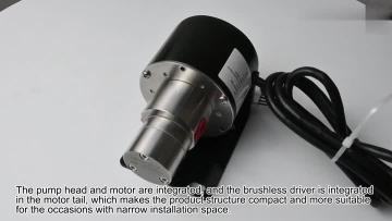 0.6cc Integral gear pump