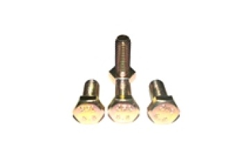 M3 M4 M5 M6 Yellow Zinc Plated Steel Grade 4.8/6.8/8.8 Full Thread Hex Bolt1