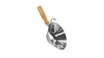 Wholesale Stainless Steel Wooden Handle Cement Putty Bowl1