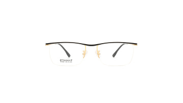 Pure Titanium Frames Titan Spectacle Frame Eyeglasses Gold Optical Glasses Eyewear1