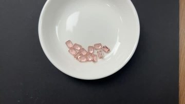 Synthetic Pink Morganite QF-0164