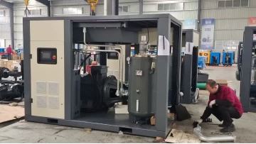 High voltage adaptation 415V 200HP fixed speed screw air compressor