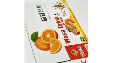Large Size Custom Colorful Corrugated Coated Packaging Box for Milk/Juice/Drink1
