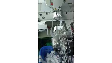 elastic band automatic cutting and sewing solution
