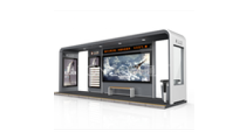 Customized Smart City Furniture Public Facility Intelligent Bus Shelter1