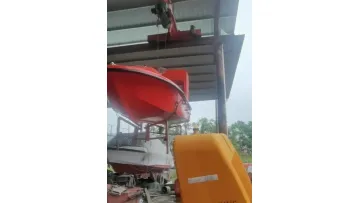 Second Hand Marine Equipment Used Rescue Boat and Davit Price1