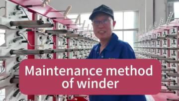 Maintenance Method of Winder
