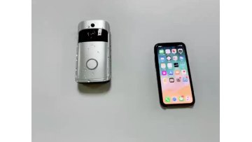 Factory V5 Wireless WiFi Waterproof Doorbell Camera Night Vision Villa Alarm Ring Door Bell Camera with Chime1