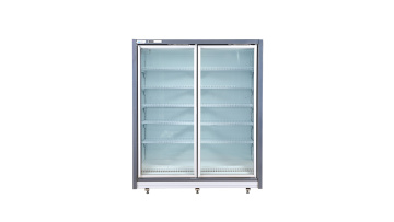 G920 3 glass door freezer